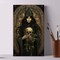 Halloween Paint by Numbers Kit for Adults – DIY Canvas Acrylic & Oil Painting, Horror Art for Home Decor, Kids & Adults Craft, 12x20in, Unframed